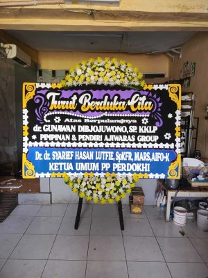 Papan Bunga di Surajaya Pemalang